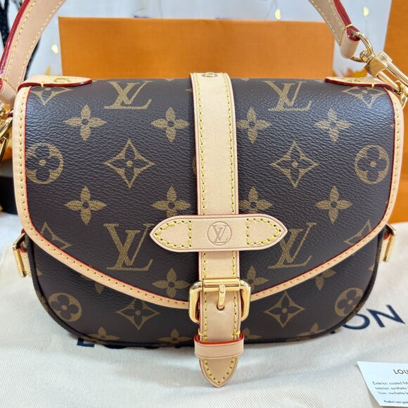 BRAND NEW Louis Vuitton Monogram Saumur BB 2 Way Shoulder Bag M46740 251625 - Picture 9 of 10